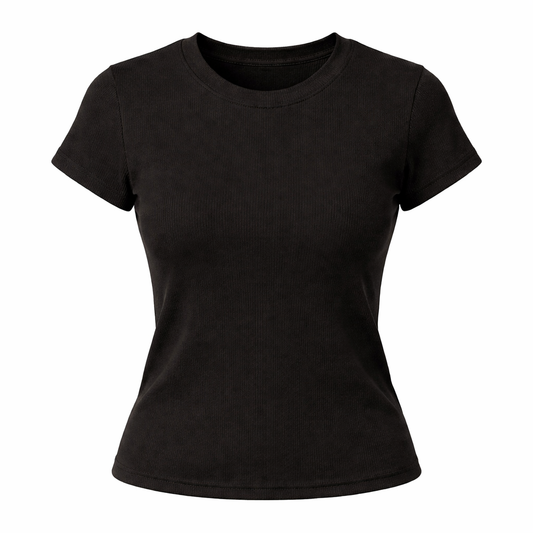 BLUSA MANGA CORTA - RIB