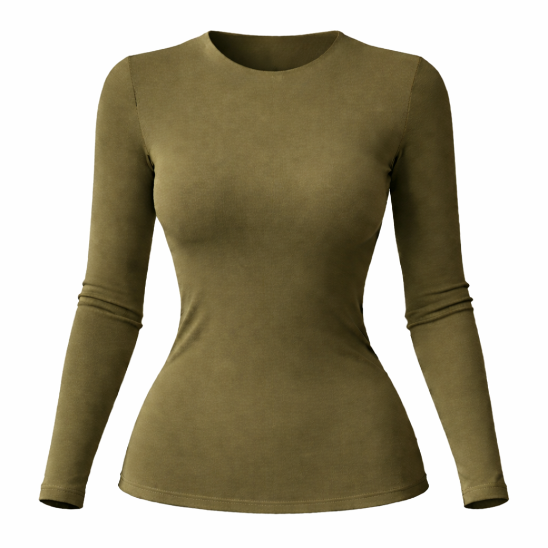 BLUSA MANGA LARGA POLILICRA