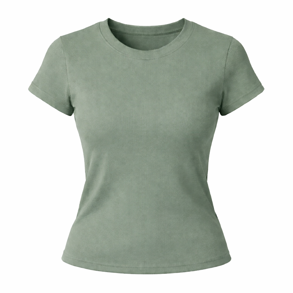 BLUSA MANGA CORTA - RIB